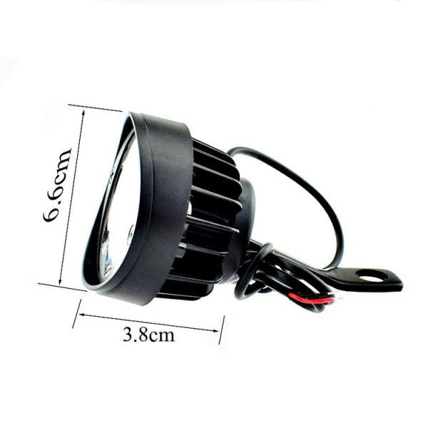 2 PCS MK-262 6 LEDs Motorcycle Fog Lamp Shooting Light - Image 3