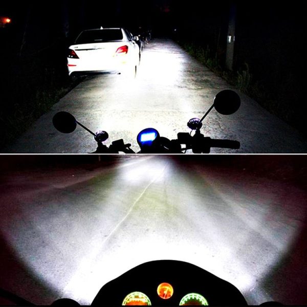 2 PCS MK-262 6 LEDs Motorcycle Fog Lamp Shooting Light - Image 5