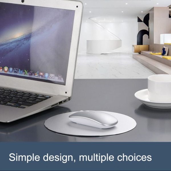 C7002 2400DPI 4 Keys Colorful Luminous Wireless Mouse, Color: 2.4G Black - Image 5