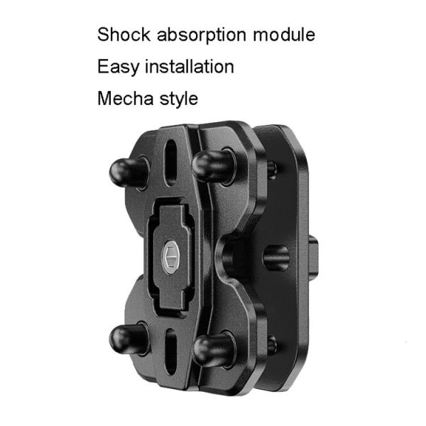 JZ01 Motorcycle Mobile Phone Holder Frame Shock Absorber - Image 4