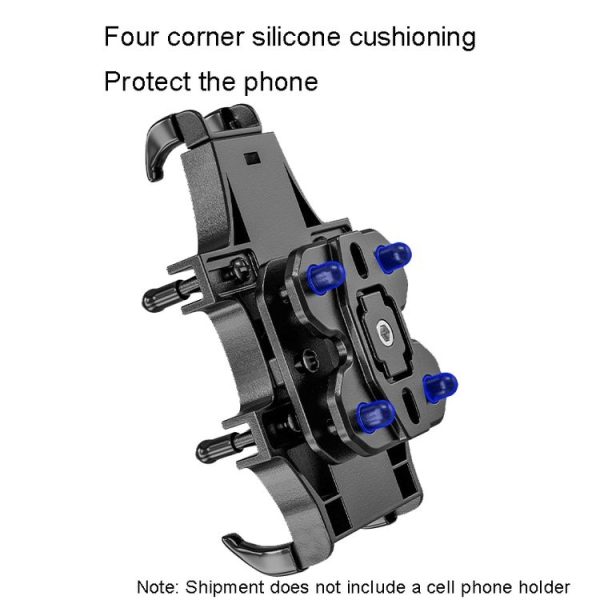 JZ01 Motorcycle Mobile Phone Holder Frame Shock Absorber - Image 5