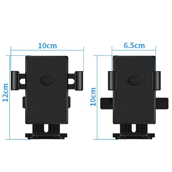 Y02 Electric Bike Mobile Phone Bracket, Style: Handlebar Installation - Image 3