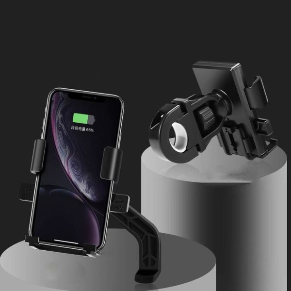 Y02 Electric Bike Mobile Phone Bracket, Style: Handlebar Installation - Image 7
