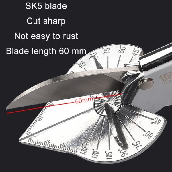 Multifunctional Angle Scissors For Electrician Universal Trunking (Random Color Delivery) - Image 4