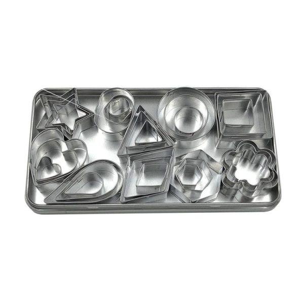 30 PCS / Set Stainless Steel Biscuit Mold