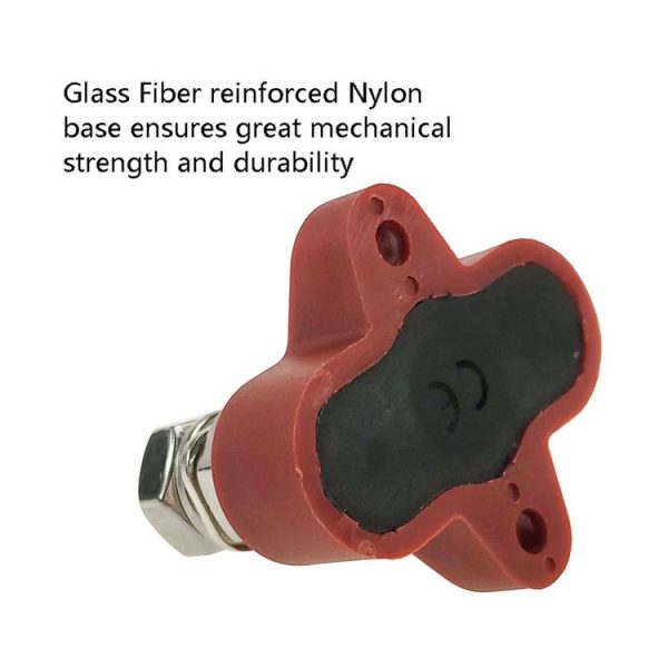 Double Terminal Block Spiral Fixed Wire Connector, Color: M6 Red - Image 5