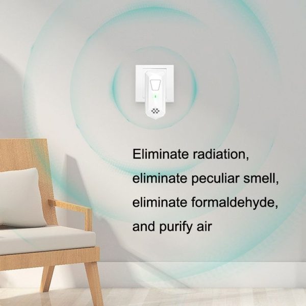 CT02 Negative Ion Air Purifier Pet Deodorant Removal Cleaner, Product specifications: EU Plug (Black) - Image 5
