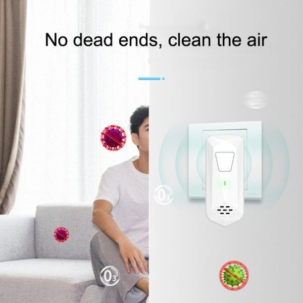 CT02 Negative Ion Air Purifier Pet Deodorant Removal Cleaner, Product specifications: EU Plug (Black) - Image 6