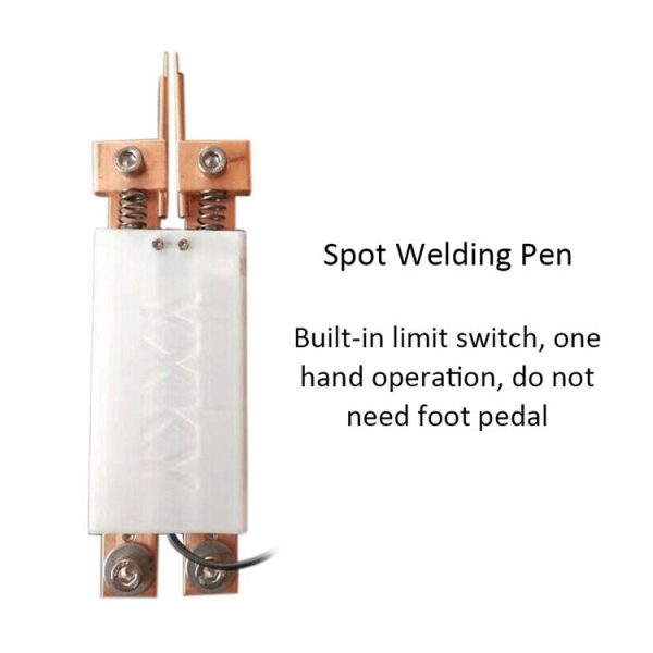 Integrated Spot Welder DIY Mini Handheld Welding Pen (White) - Image 4
