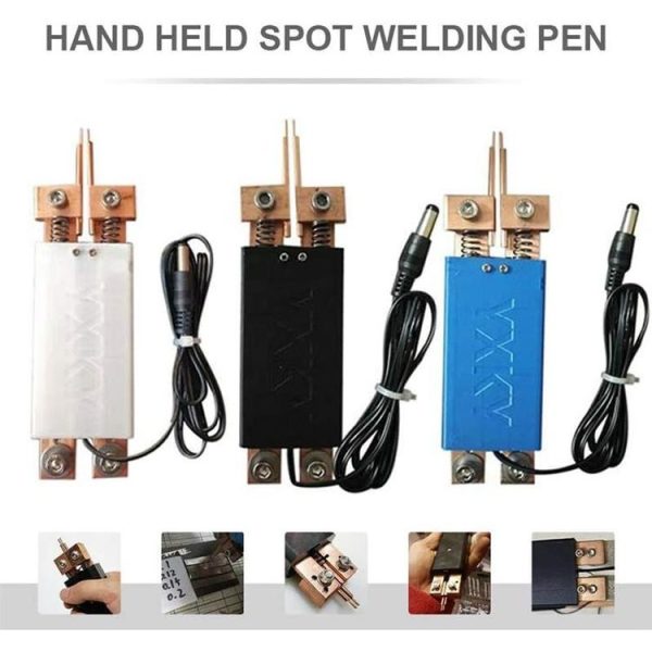 Integrated Spot Welder DIY Mini Handheld Welding Pen (White) - Image 5