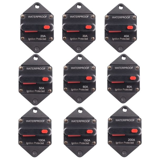 CB10 Car Audio Modified Automatic Circuit Breakerion, Specification: 200A - Image 2