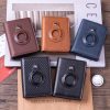 RFID Automatic Pop-Up Card Holder Multi-Function Locator Wallet For AirTag (Black) - Image 2