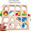 Geometric Figures Matching Blocks Children Puzzle Toy For Single - Image 5