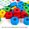 Geometric Figures Matching Blocks Children Puzzle Toy For Single - Image 6