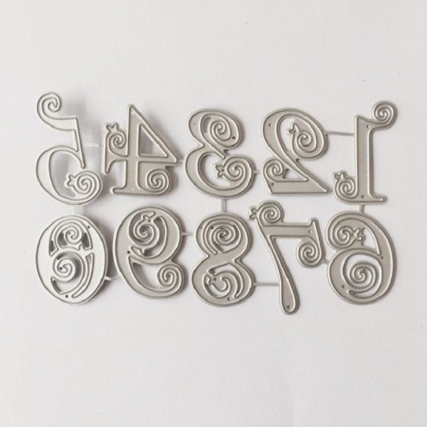 2 Sets DIY Carbon Steel Knife Die Cutting Book Etching Embossing Cutting Template Digital Die - Image 2