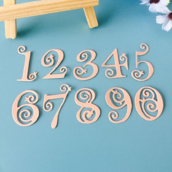 2 Sets DIY Carbon Steel Knife Die Cutting Book Etching Embossing Cutting Template Digital Die - Image 3