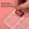 14 Grid Transparent Crystal Magnetic Game Card Storage Box For Switch - Image 5