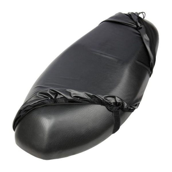 MC1004 Motorcycle Sun Protection Dustproof Rain Seat Cover, Specification: XL (Black)