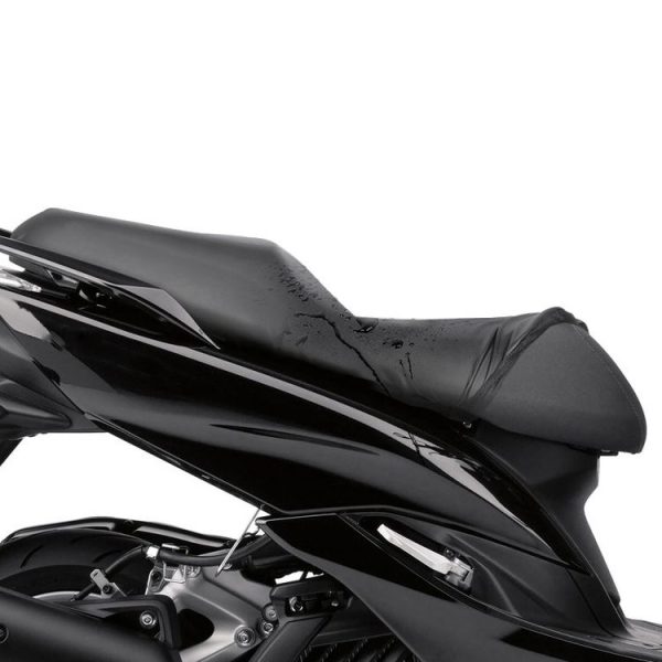 MC1004 Motorcycle Sun Protection Dustproof Rain Seat Cover, Specification: XL (Black) - Image 6