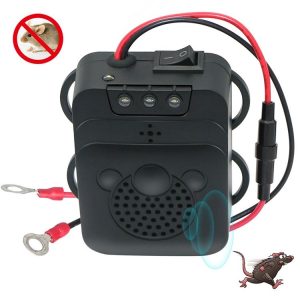 532 Vehicle Ultrasonic Mouse Repeller (Black)