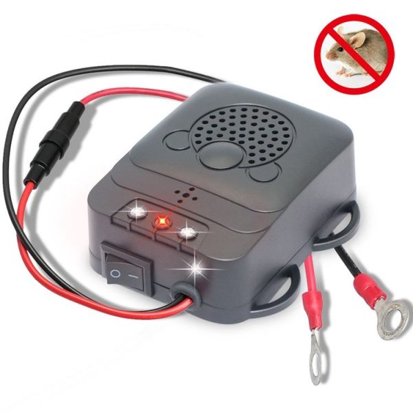 532 Vehicle Ultrasonic Mouse Repeller (Black) - Image 2