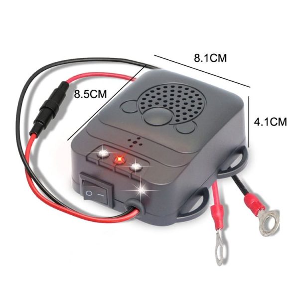 532 Vehicle Ultrasonic Mouse Repeller (Black) - Image 3
