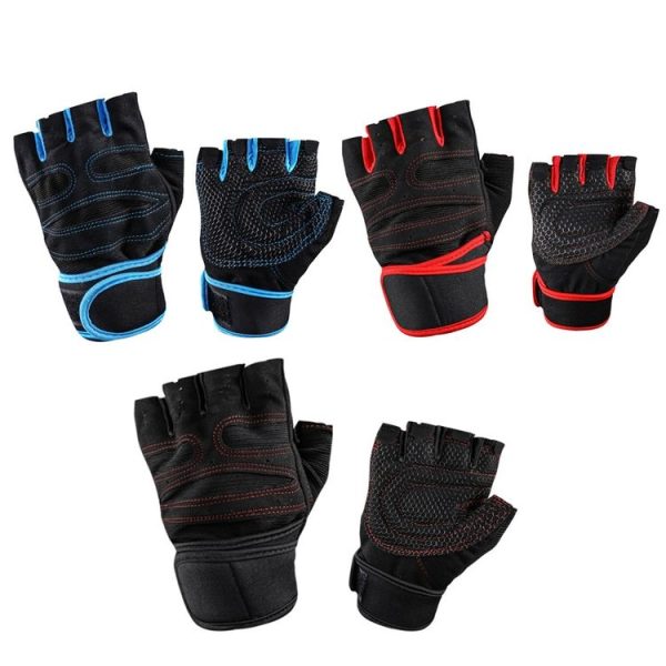 ST-2120 Gym Exercise Equipment Anti-Slip Gloves, Size: XL (Red) - Image 2