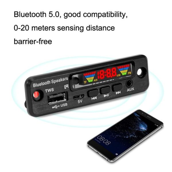 2 PCS TWS Wireless Bluetooth MP3 Decoder Board - Image 2