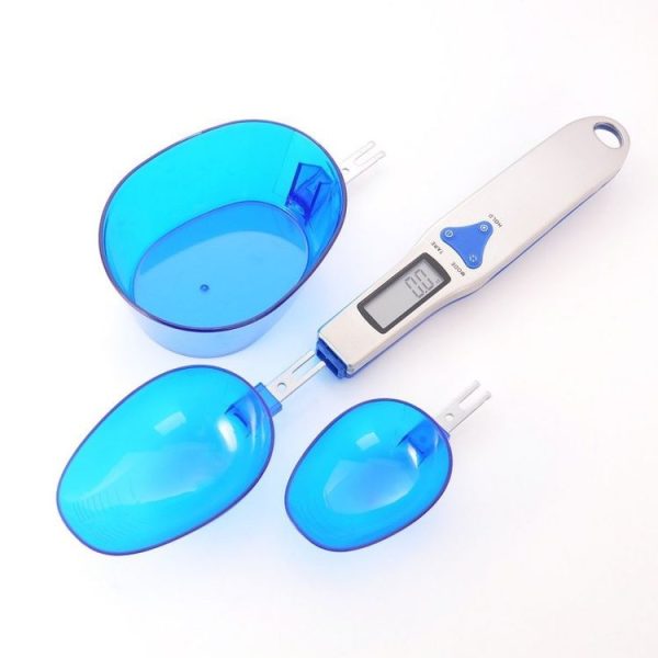 300g / 0.1g Kitchen Scale Electronic Measuring Spoon Scale With Three Spoons - Image 2