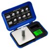 50g / 0.001g Two-color Portable Pocket Scale with Weight Baking - Image 2