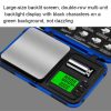 50g / 0.001g Two-color Portable Pocket Scale with Weight Baking - Image 4