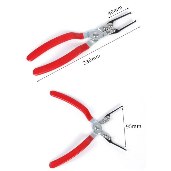 2 PCS Automotive Relay Extraction Pliers (Red) - Image 3