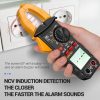 ANENG ST180 Digital Display Clamp AC & DC Intelligent Voltage Multimeter (Yellow) - Image 7