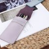 Vintage Pure Handmade Fog Wax Pencil Case, Size: Large (Black) - Image 5