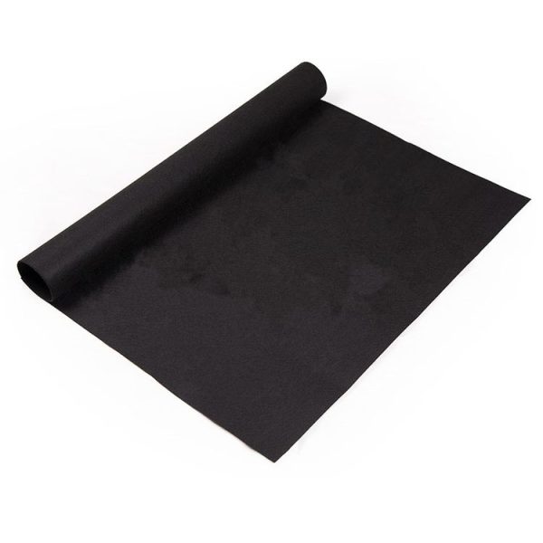 Solid Felt Jigsaw Puzzle Organizer Mat, Specification: 26 x 46 inch (Black-No Printed-Single)