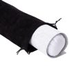 Solid Felt Jigsaw Puzzle Organizer Mat, Specification: 26 x 46 inch (Black-No Printed-Single) - Image 4