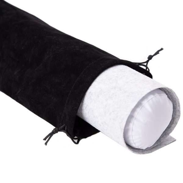 Solid Felt Jigsaw Puzzle Organizer Mat, Specification: 26 x 46 inch (Black-No Printed-Single) - Image 4