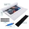 Solid Felt Jigsaw Puzzle Organizer Mat, Specification: 26 x 46 inch (Black-No Printed-Single) - Image 5
