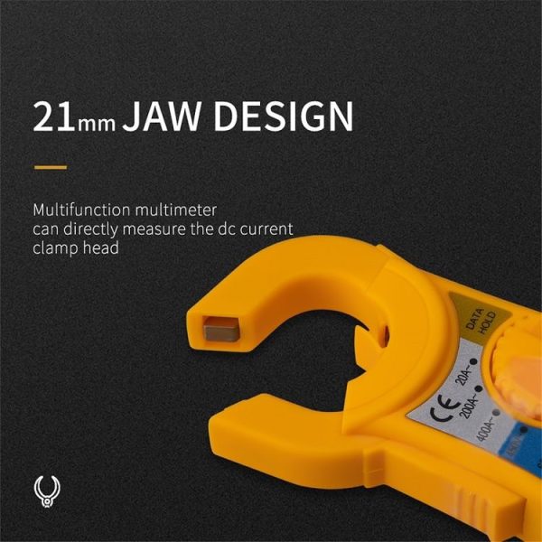 ANENG KT-87N Clamp Voltage And Current Measuring Multimeter (Yellow) - Image 6