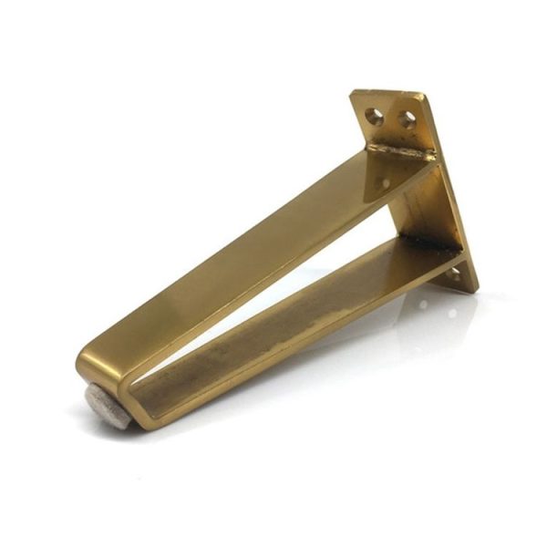 LH-GB0001 Thickened Load-Bearing Sofa TV Cabinet Support Legs, Height: 15cm (Brushed Copper) - Image 2