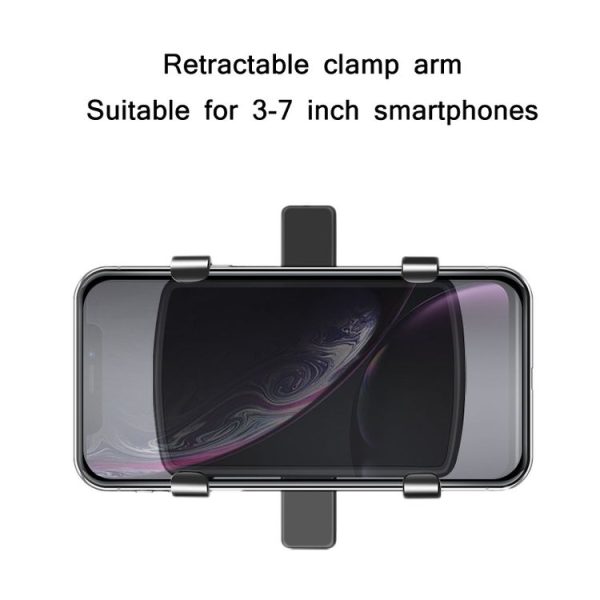 BY-965 Car Dashboard 360 Degree Rotation Navigation Phone Holder (Automatic Lock) - Image 3