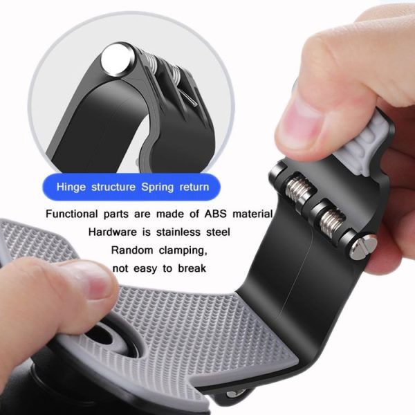 BY-965 Car Dashboard 360 Degree Rotation Navigation Phone Holder (Automatic Lock) - Image 4