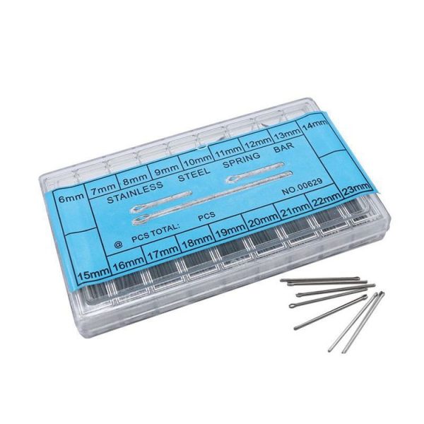 6-23mm Stainless Steel Watch Link Pins Cotter Bar (Silver) - Image 6