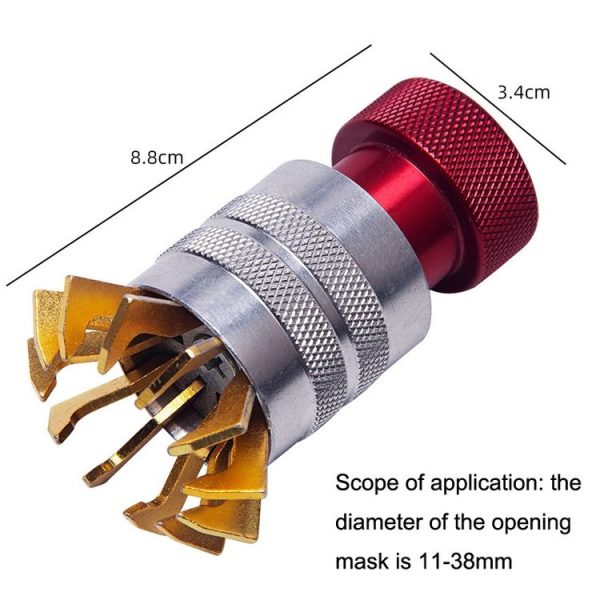 Bezel Opener Watch Gluer Acrylic Cover Watch Repair Tool (Red) - Image 3