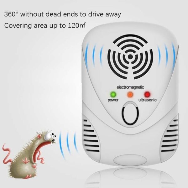 DC-9001 Household Electronic Mouse Repeller, Specification: EU Plug (White) - Image 5