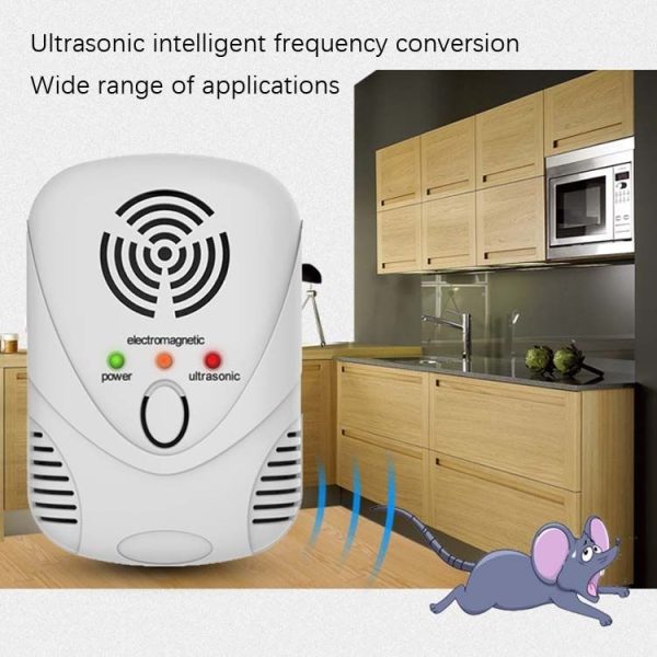 DC-9001 Household Electronic Mouse Repeller, Specification: EU Plug (White) - Image 7