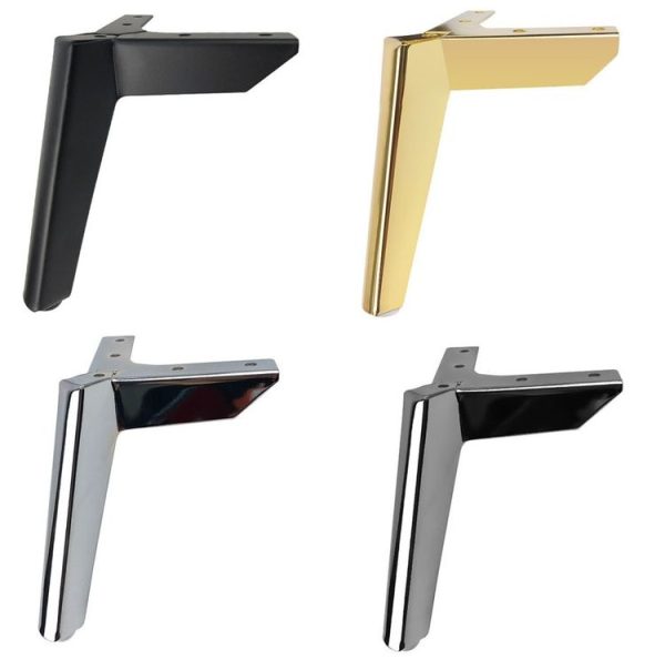 LH-FJ0039 Metal Furniture Support Legs, Height: 10cm (Gun Black) - Image 2