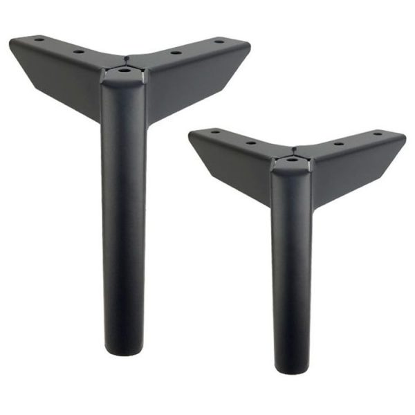 LH-FJ0039 Metal Furniture Support Legs, Height: 10cm (Gun Black) - Image 5