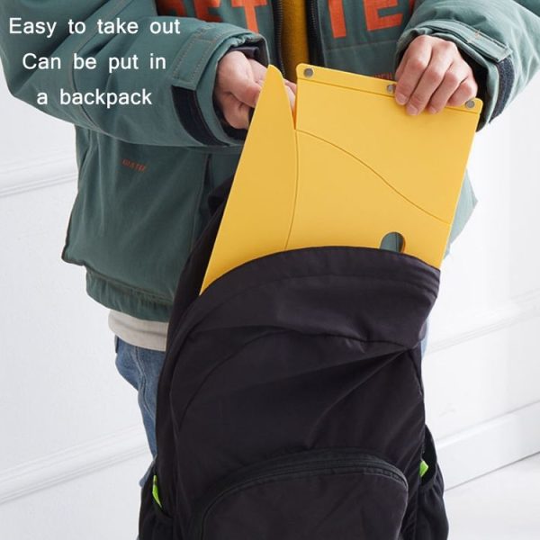 Outdoor Travel Lightweight Folding Plastic Stool (Green) - Image 4