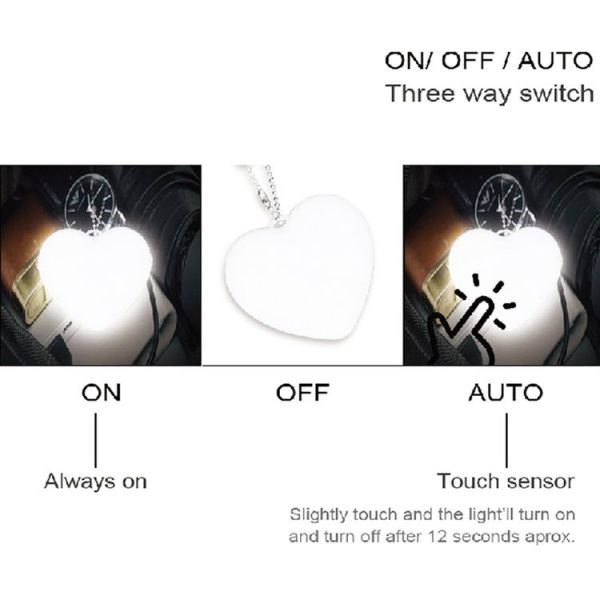 TY772 Mini LED Handbag Touch Sensing Night Light (Round Shape) - Image 4